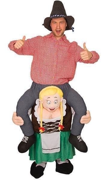 Jump-in Tiroler vrouw, Kleding | Heren, Carnavalskleding en Feestkleding, Nieuw, Ophalen of Verzenden