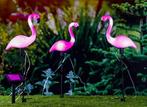 Flamingo solar lampjes (set van 3), Tuin en Terras, Nieuw