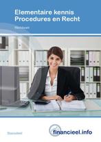 Elementaire kennis Procedures en Recht set 9789037252644, Boeken, Zo goed als nieuw