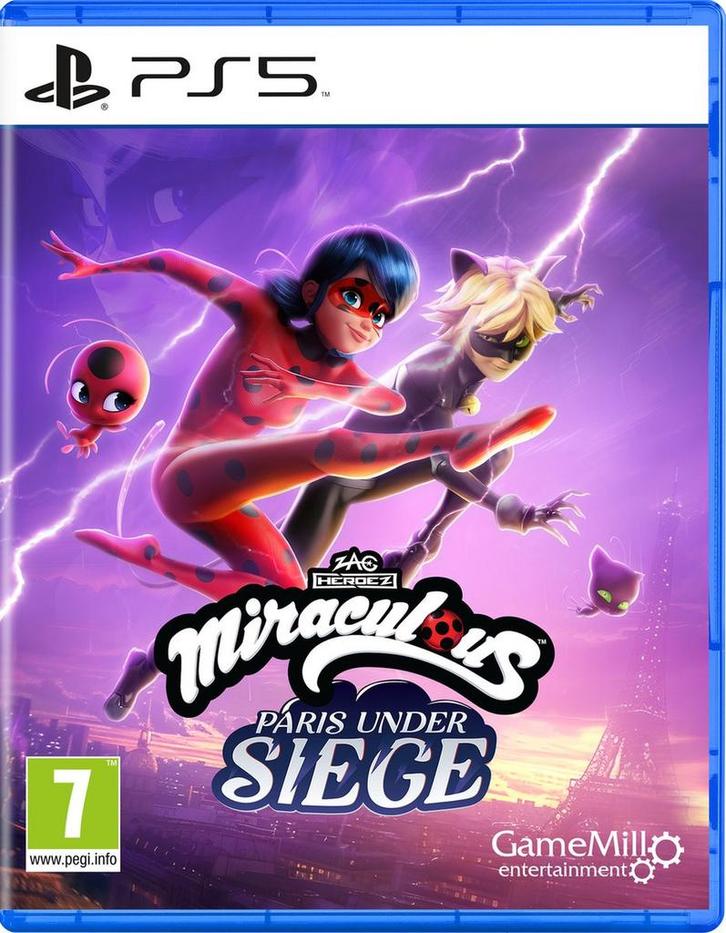 Miraculous Paris Under Siege-Standaard (PlayStation 5) NIEUW, Spelcomputers en Games, Games | Sony PlayStation 5, Nieuw, Ophalen of Verzenden