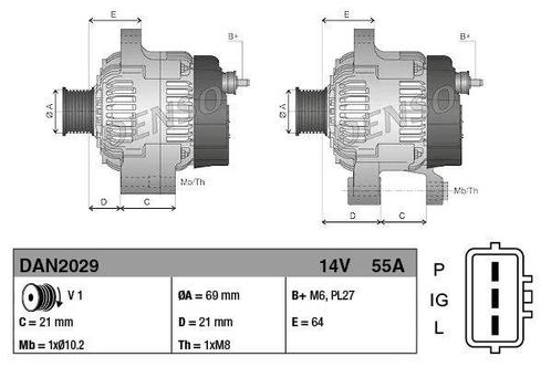 Dynamo / Alternator, Auto-onderdelen, Motor en Toebehoren, Nieuw, Ophalen of Verzenden