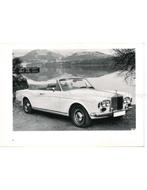 1976 ROLLS ROYCE / BENTLEY CORNICHE INSTRUCTIEBOEKJE ENGELS, Auto diversen, Handleidingen en Instructieboekjes