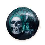 Spiegeltje Make-Up Compact Klep - Gothica Skull Nocturne Gro, Ophalen of Verzenden, Nieuw