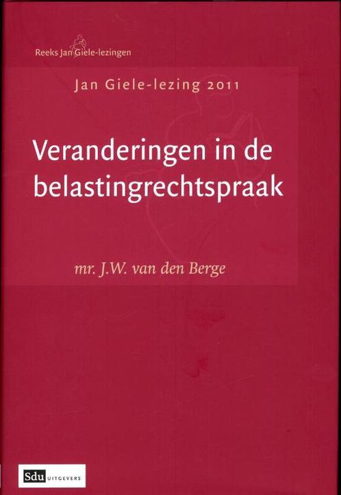 Veranderingen In De Belastingrechtspraak 9789012387736, Boeken, Wetenschap, Zo goed als nieuw, Verzenden