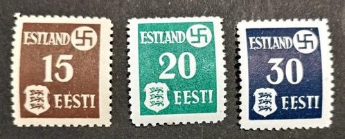 Duits Rijk - Bezetting van Estland (1941-1944) 1941 - Duitse, Postzegels en Munten, Postzegels | Europa | Duitsland