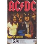 Concert Bord - AC/DC Highway To Hell In Concert 1979, Nieuw, Ophalen of Verzenden, Poster, Artwork of Schilderij