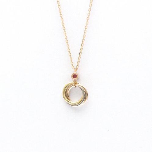 Cartier - Ketting met hanger - 18 karaat Geel goud, Witgoud,, Sieraden, Tassen en Uiterlijk, Antieke sieraden
