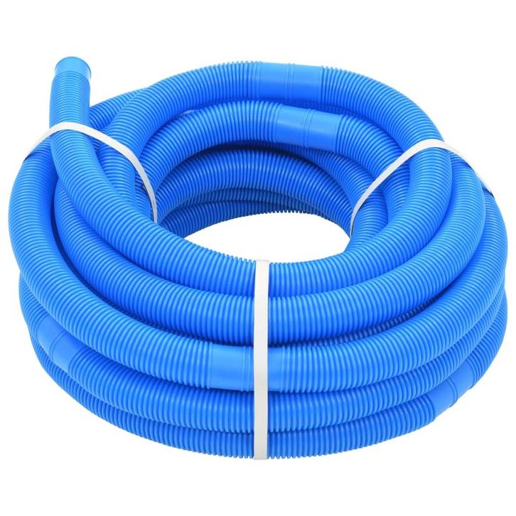 vidaXL Zwembadslang 32 mm 15,4 m blauw, Tuin en Terras, Zwembad-toebehoren, Nieuw, Verzenden