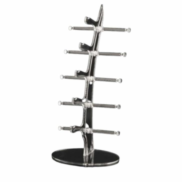 Benson Stijlvolle brillenstandaard - plexiglas - transpar..., Sieraden, Tassen en Uiterlijk, Zonnebrillen en Brillen | Heren, Nieuw