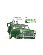 1962 AUSTIN SUPER SEVEN BROCHURE ENGELS, Nieuw, Author