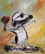 Laurent Pate (1970) - Le lancé de Snoopy Banksy