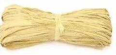 Raffia Naturel HBX 50 gram, Hobby en Vrije tijd, Knutselen, Nieuw, Ophalen of Verzenden