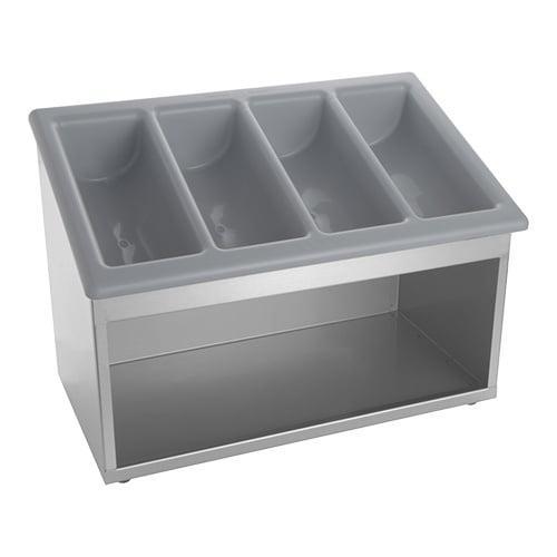 Buffetbestek + Servettenstandaard | RVS | Incl. Bestekbak |, Zakelijke goederen, Horeca | Keukenapparatuur, Nieuw in verpakking