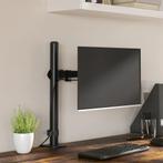 vidaXL Monitorbeugel VESA 75/100 mm zwart staal, Verzenden, Nieuw