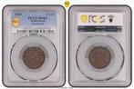 Koningin Wilhelmina 2 1/2 cent 1929 MS63 Blackened PCGS, Postzegels en Munten, Munten | Nederland, Verzenden, Koningin Wilhelmina