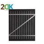 2DK Enkele poort vuren zwart (150 x 180 cm), Tuin en Terras, Ophalen of Verzenden, Nieuw, Hout