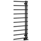 Designradiator Sapho Justina 50x124,6 cm 340W Mat Zwart, Ophalen of Verzenden, Nieuw, Overige typen