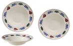 Boerenbont Diep Bord diameter 28cm set van 3 stuks, Huis en Inrichting, Keuken | Servies, Verzenden, Nieuw