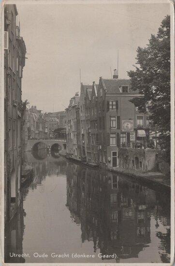 UTRECHT - Oude Gracht (donkere Gaard), Verzamelen, Ansichtkaarten | Nederland, Verzenden