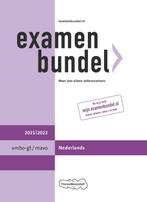 Examenbundel vmbo gtmavo Nederlands 20212022 9789006491654, Zo goed als nieuw