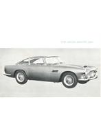 1960 ASTON MARTIN DB4 BROCHURE ENGLISH, Nieuw, Author