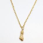 Ketting met hanger - 18 karaat Geel goud, Witgoud