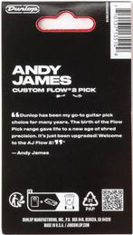 Jim Dunlop Andy James Flow 2 plectrum 2.00 mm 3-pack, Ophalen of Verzenden, Nieuw, Elektrische gitaar