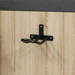 vidaXL Hoofdstelhouder wandgemonteerd ijzer zwart, Dieren en Toebehoren, Paarden en Pony's | Overige Paardenspullen, Verzenden