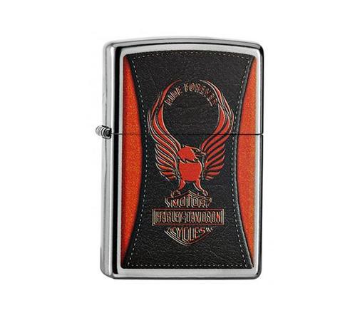 Zippo Harley Davidson ride forever - Zippo Regular, Verzamelen, Rookartikelen, Aanstekers en Luciferdoosjes, Aansteker, Nieuw