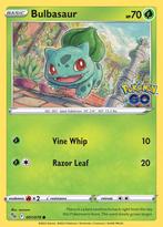 Bulbasaur 001/078 Pokémon Go, Ophalen of Verzenden, Nieuw, Losse kaart, Foil