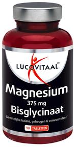 Lucovitaal Magnesium 375mg bisglycinaat 90 Tabletten, Verzenden, Nieuw