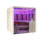 Combi sauna infrarood Finse sauna inclusief kachel 8kW, Sport en Fitness, Sauna, Nieuw, Complete sauna, Infrarood, Verzenden
