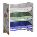 Kinderrek Boiro 59,5x62x29,5 cm Aqua Dream [en.casa], Verzenden, Nieuw