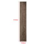 PVC laminaat zelfklevend set van 7 Dark Oak 0,975 m², Huis en Inrichting, Stoffering | Vloerbedekking, Verzenden, Nieuw