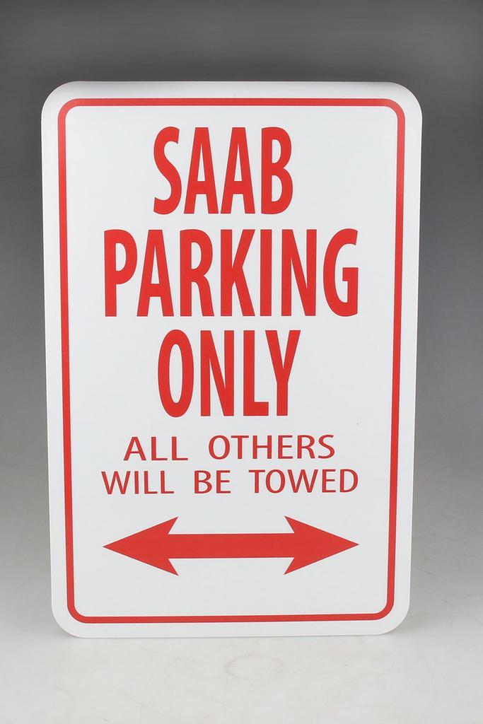 SAAB Parking Only, Diversen, Overige Diversen, Ophalen of Verzenden