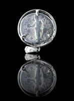 Oud-Romeins, Keizerrijk Zilver Munthanger - Faustina de