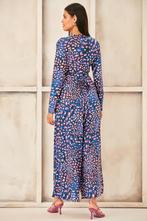 Wrap Culotte Jumpsuit in Print - S, Kleding | Dames, Jumpsuits, Verzenden, Nieuw