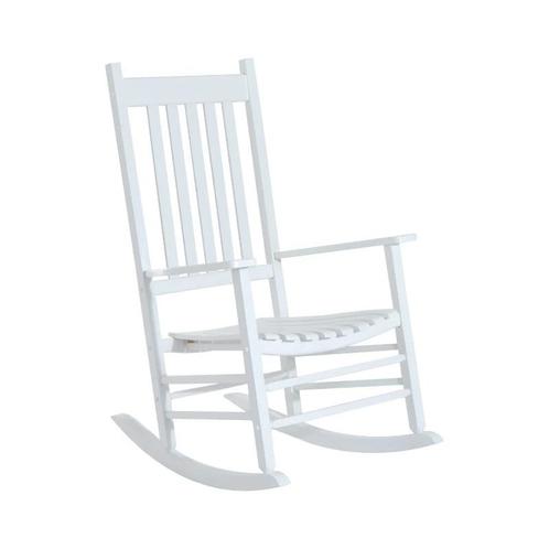 TRUUSK Houten Schommelstoel Met Armleuningen, Schommelstoel,, Tuin en Terras, Tuinstoelen, Nieuw, Verzenden