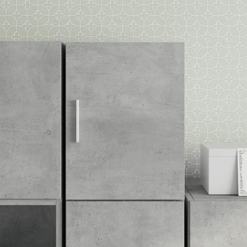 vidaXL Wandkast 30x42,5x40 cm bewerkt hout betongrijs, Huis en Inrichting, Kasten | Buffetkasten, 25 tot 50 cm, Nieuw, Overige houtsoorten