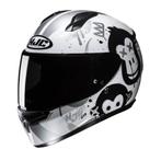 HJC C10 Geti Zwart Wit Integraalhelm Kids, Nieuw met kaartje, HJC, Integraalhelm, S
