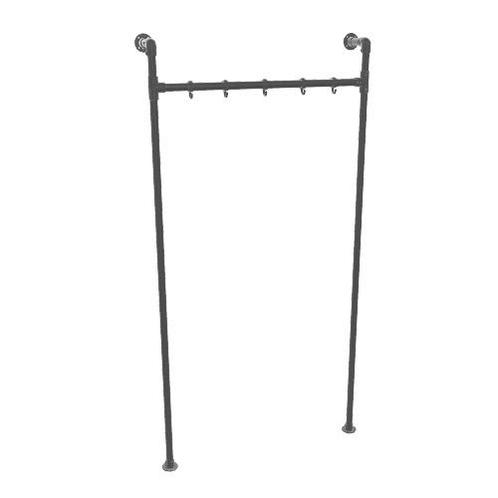 Industriële Steigerbuis Kapstok Chester | Zwart 33.7 mm | St, Huis en Inrichting, Woonaccessoires | Kapstokken, Ophalen of Verzenden