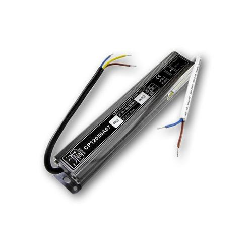 LED driver 12V - 4.16A - 50W - IP67 - Slim, Doe-het-zelf en Verbouw, Elektra en Kabels, Overige typen, Nieuw, Ophalen of Verzenden