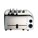 Dualit 2 x 2 combi toaster RVS | 4 sleuven, Verzenden, Nieuw in verpakking