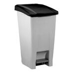 Pedaal afvalbak verrijdbaar - 80 liter, Verzenden, Nieuw in verpakking, Reinigen