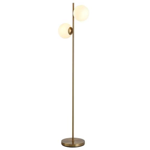 TRUUSK Vloerlamp Vloerlamp Vloerlamp 2-delige Glazen Lampenk, Huis en Inrichting, Lampen | Overige, Nieuw, Verzenden