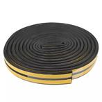 Benson Tochtstrip rubber D-profiel - 2x3 m - zwart - EPDM..., Doe-het-zelf en Verbouw, Isolatie en Afdichting, Ophalen of Verzenden