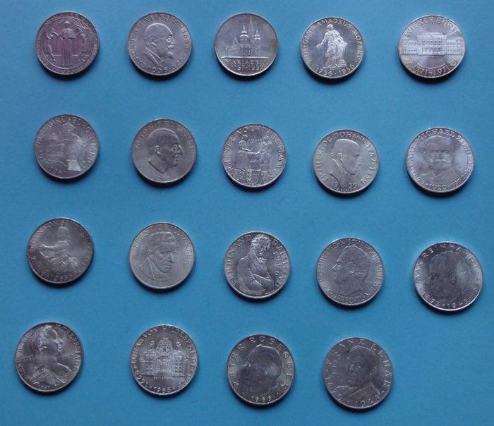 Oostenrijk. 25 Schilling 19x 1955/1973, Postzegels en Munten, Munten | Europa | Niet-Euromunten
