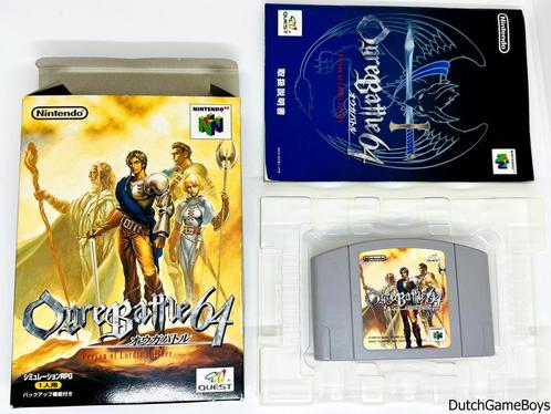 Nintendo 64 / N64 - Ogre Battle 64 - Japan, Spelcomputers en Games, Games | Nintendo 64, Gebruikt, Verzenden