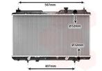 RADIATOR VOOR HONDA CR-V 1997-2002 19010P3F901, Ophalen of Verzenden, Nieuw