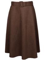 Rok Suède Bruin, Kleding | Dames, Rokken, Verzenden, Nieuw
